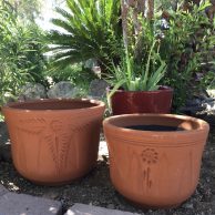 Red Clay Flama Planter