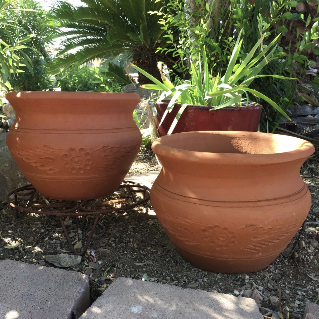 Red Clay Maceton Planter