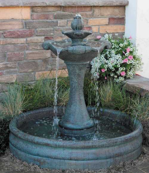 Majestic Fountain w/ 46″ Basin