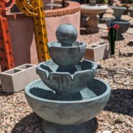 Low Stone Vessels Fountain