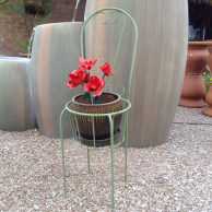 Planter Chair with Basket Seat