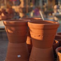 Red Clay Vaso Planter