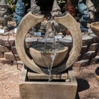 Crescent Two-Spill Fountain
